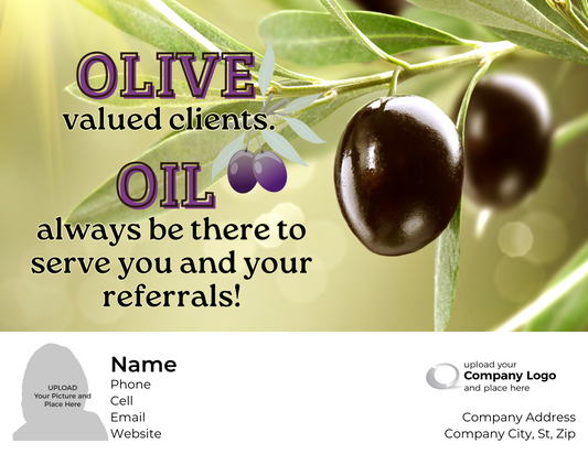 Olive Clients - QTY 50 - $3.78 Per Gift