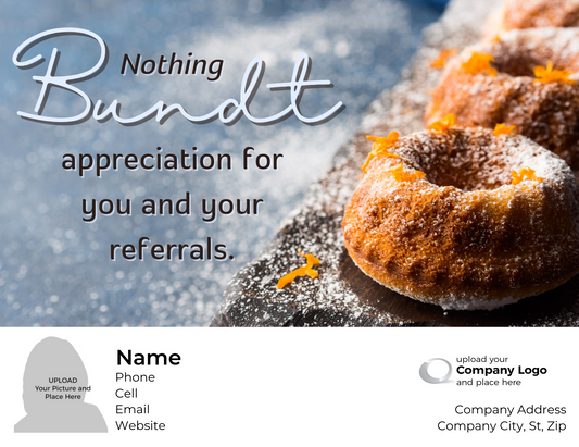Nothing Bundt Appreciation - QTY 24 - $9.54 Per Gift
