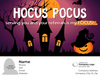 Hocus Pocus- QTY 10 - $9.40 Per Gift