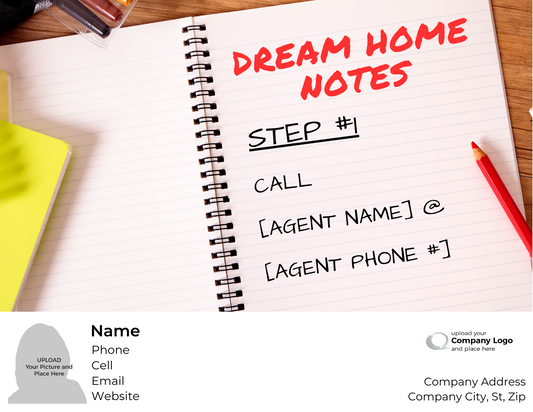 Dream Home Notes - QTY 24 - $5.79 Per Gift