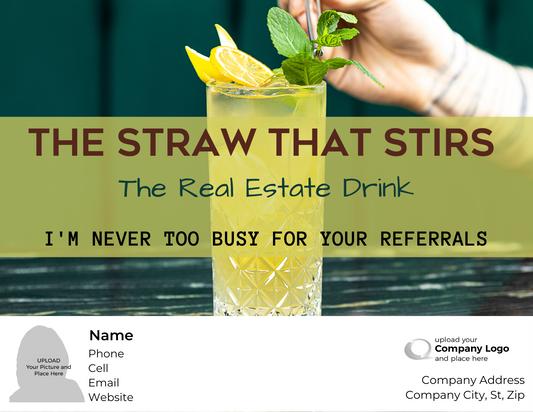 The Straw That Stirs - QTY 24 - $7.46 Per Gift