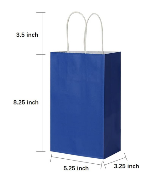 Small Blue Bag - QTY 100 - 39¢ Per Unit