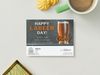 Labor Day - Happy Labeer Day!- Customized Card - QTY 25 - $0.98 Per Card