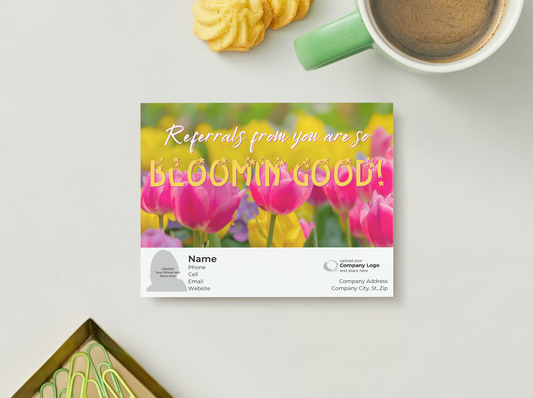 Blooming Good - Customized Card - QTY 25 - $0.98 Per Card