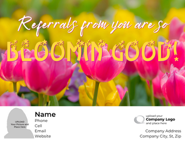 Blooming Good - Customized Card - QTY 25 - $0.98 Per Card