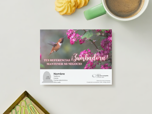 Keep my business HUMMING - Customized Card - QTY 25 - $0.98 Per Card