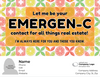 Let me be your EMERGEN-C contact for all things real estate  - QTY 50 - $1.38 Per Gift