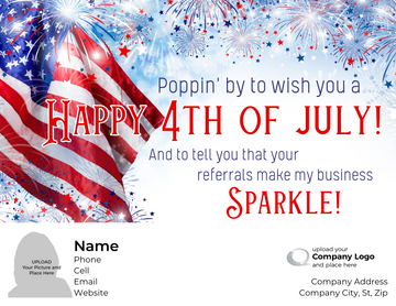 Happy 4th of July - QTY 24 - $4.13 Per Gift