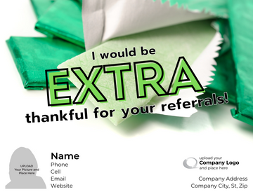 Extra Thankful - QTY 24 - $6.21  Per Gift